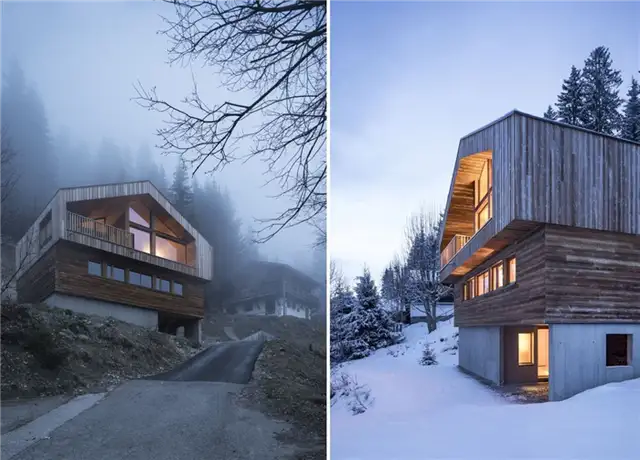 Туманный горный домик от студии Razavi architecture