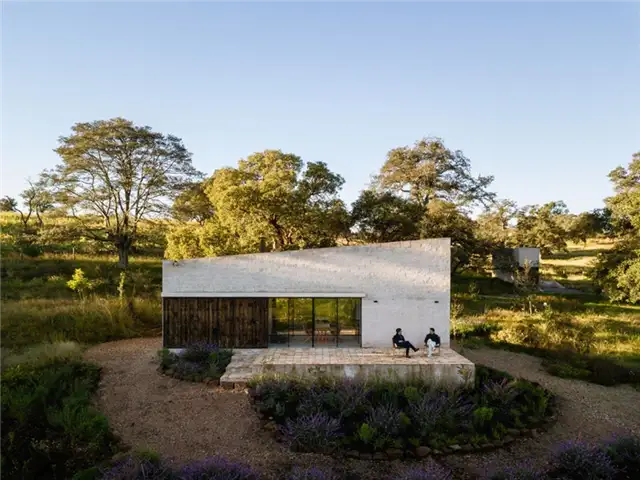 Мексиканский домик PPAA Pérez Palacios Arquitectos Asociados - патио