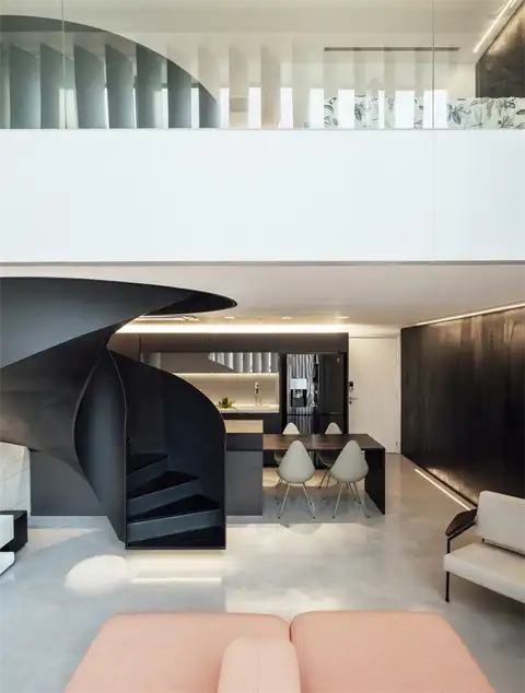 Diego Loft Design by Arquitetura Nacional - кухонная зона