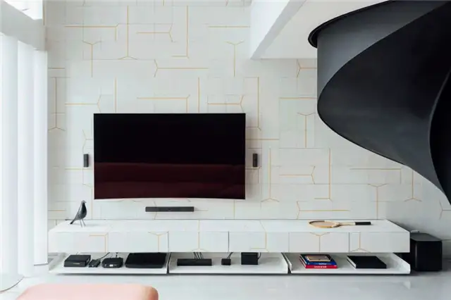 Diego Loft Design by Arquitetura Nacional - медиа-консоль