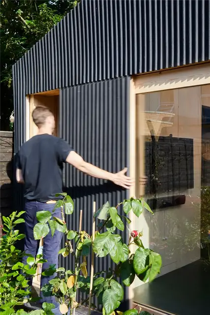 Архитектор Ричард Джон Эндрюс - The Light Shed - раздвижная стена