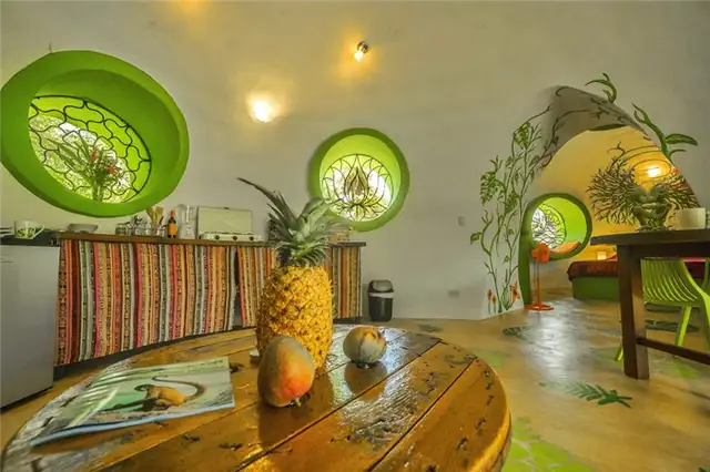 GreenMoon Dome House In Costa Rica - интерьер