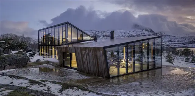 Хижина Efjord Retreat в Норвегии