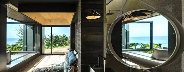 Вид из спальни на тайваньский дом A'tolan house
