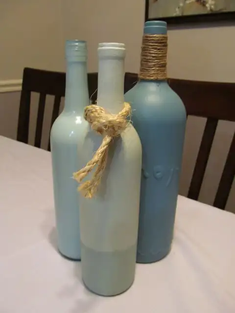 поделки из винных бутылок