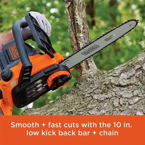 Аккумуляторная бензопила BLACK+DECKER 20V MAX