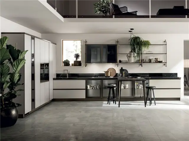 Scavolini оборудованная кухня diesel open workshop