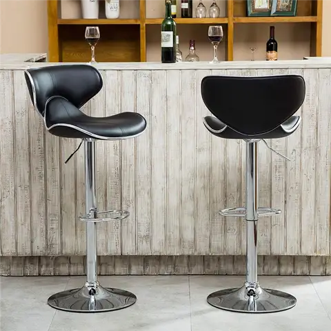 Барный стул Upholstery Airlift Adjustable Swivel Barstool