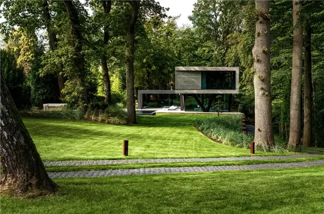 Вилла NEO House в Германии Querkopf Architekten - ландшафтный дизайн