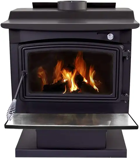 Большая дровяная печь Pleasant Hearth площадью 2 200 кв. футов