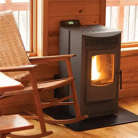 Пеллетная печь Castle 12327 Serenity Wood Pellet Stove с интеллектуальным контроллером