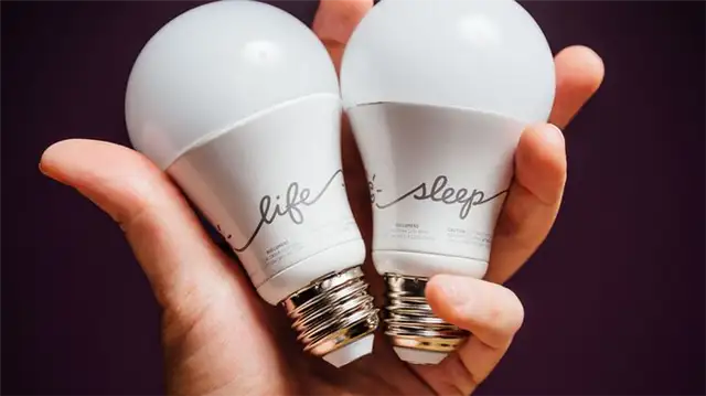 C by GE A19 C-Life и C-Sleep Smart LED Light Bulb Combo by GE Lighting, 2-Pack