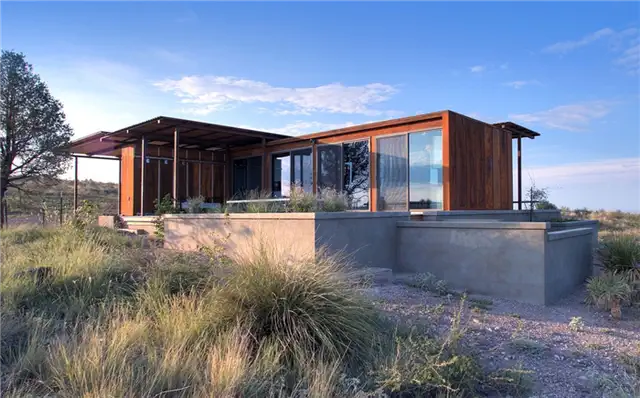 Фасад из кортеновской стали - Alchemy Architects + Geoffrey Warner + AIA