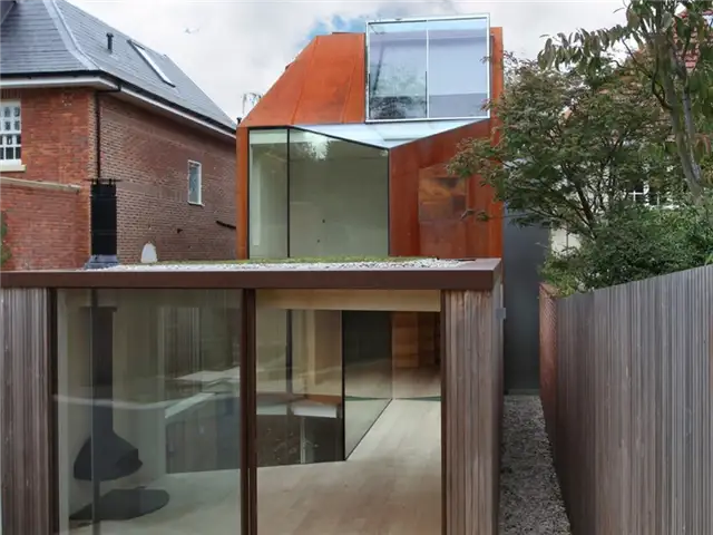 Дом из Cor-Ten House в Putney Extension