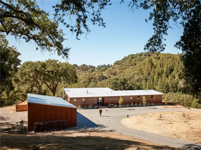 Camp Baird - Corten Steel - Malcolm Davis Architecture