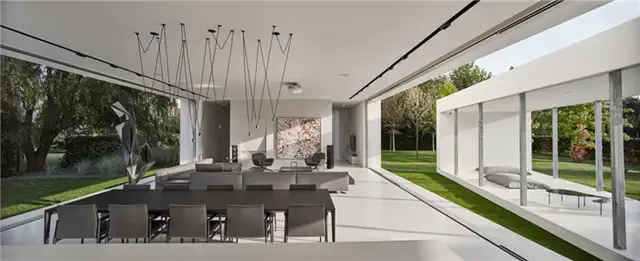 Современный дом Quadrant House от KWK Promes, Польша - открытое пространство