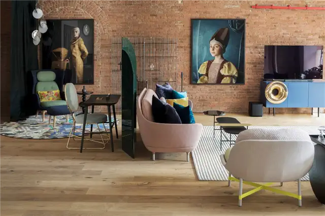 SoHo Loft NYC - деревянный пол