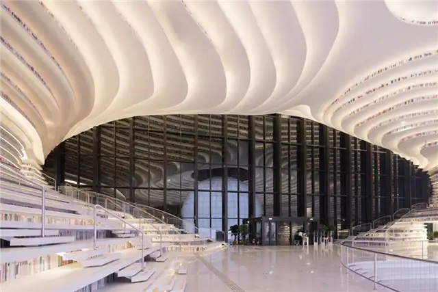 Дизайн библиотеки Тяньцзинь Биньхай от MVRDV 0ciik