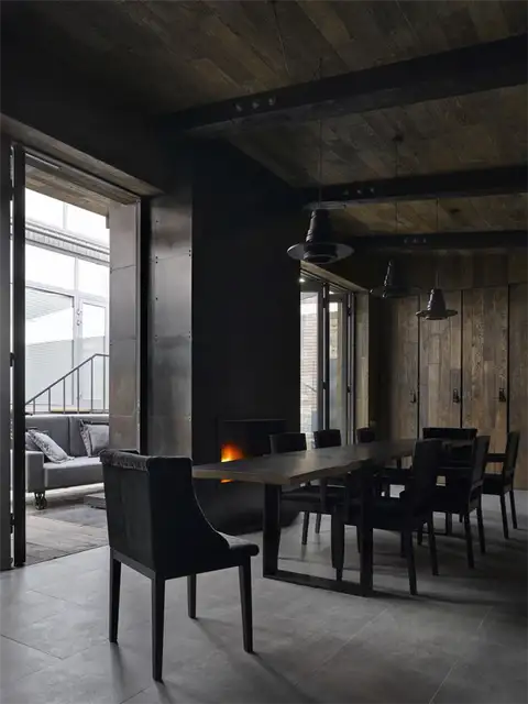 Летняя кухня в индустриальном дизайне от Atamanenko, Architecture & Interiors - промышленный дизайн