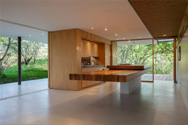 DURAN & HERMIDA Arquitectos Asociados Кухонный стол консольный