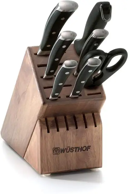 WÜSTHOF CLASSIC IKON Eight Piece Knife Block Set