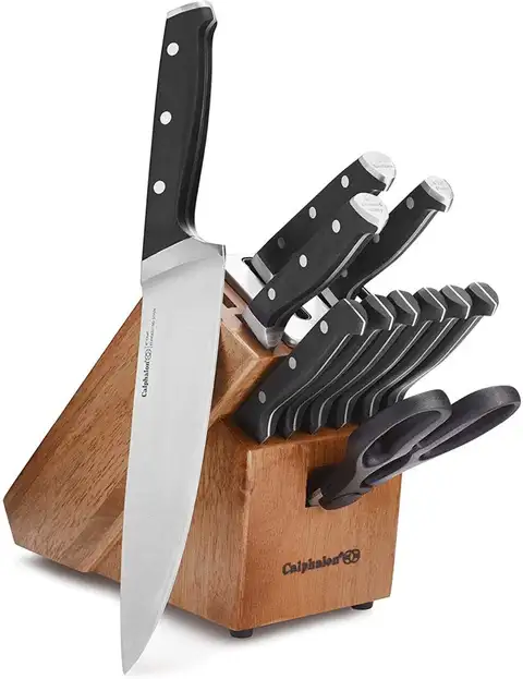 Набор ножей Cutlery Knife Block Set With Sharpin Technology