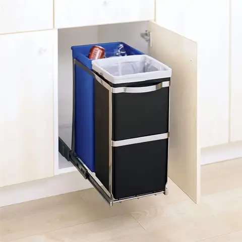 Выдвижной кухонный контейнер для мусора