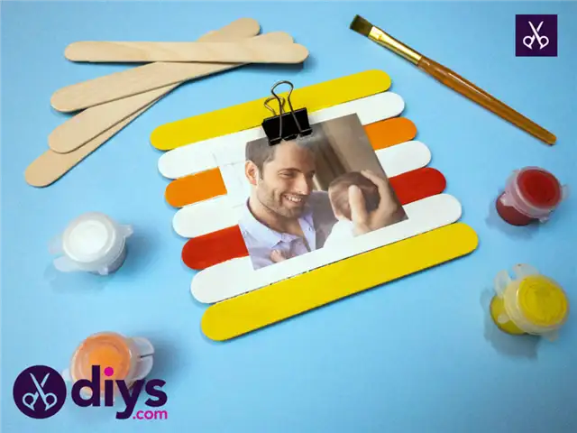 Popsicle Stick Picture Frame