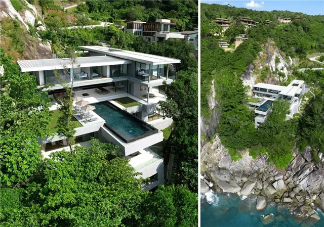Cliff Villa Amanzi Architecture