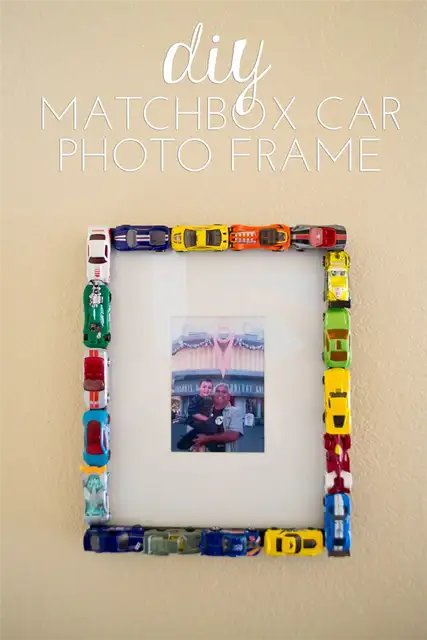 DIY (своими руками) Matchbox Car Photo Frame