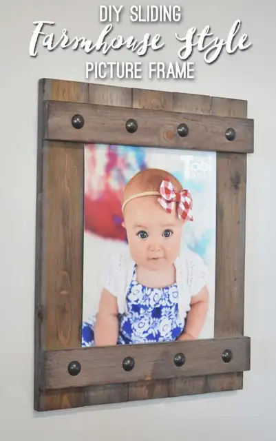 DIY (своими руками) Простая рамка в стиле фермерского дома