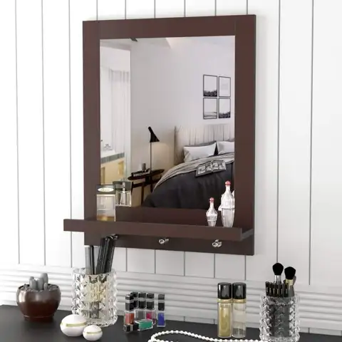 Настенное зеркало Vanity Mirror с полкой