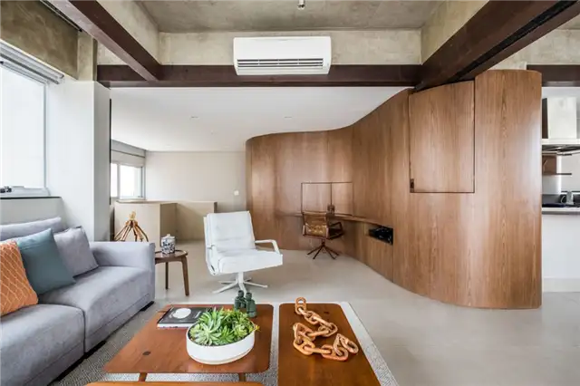 Двухуровневый лофт в Бразилии - Mandarina Arquitetura