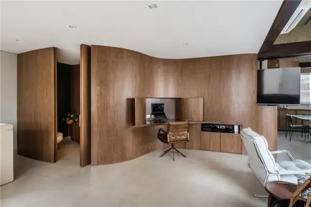 Двухуровневый лофт в Бразилии - Mandarina Arquitetura - открытое пространство