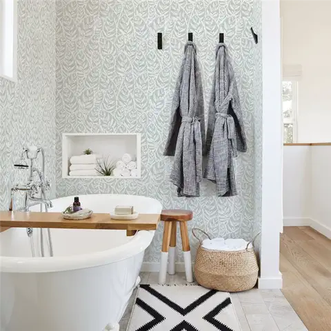 Обои Property Brothers Aqua - ванная комната