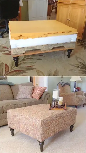 Оттоманка из поддонов diy