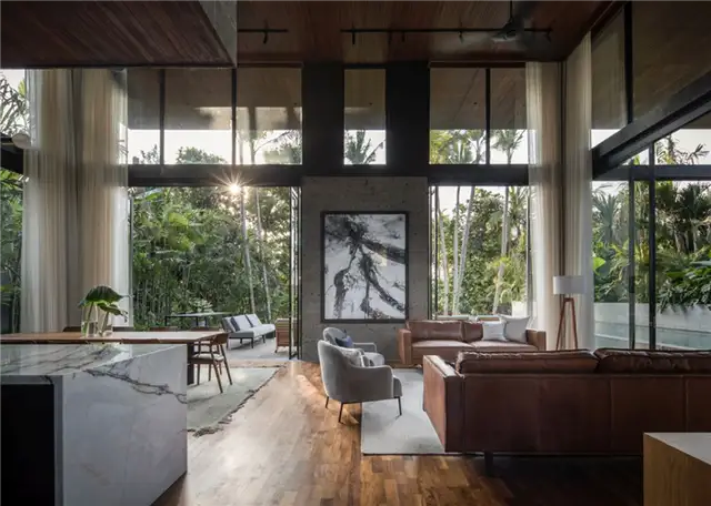 River House Indonesia by Alexis Dornier - гостиная