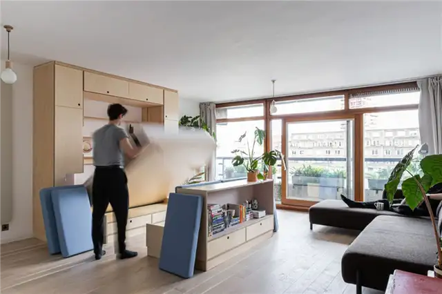 Intervention Architecture london Flat