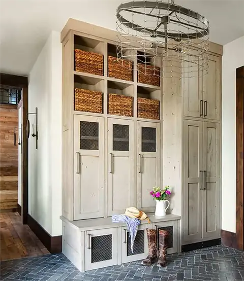Ранчо Rustic Colorado Ranch от Axial Art Architecture в сотрудничестве с rebaL Design - мудрая комната