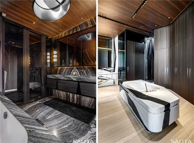 Швейцария Вилла Courbe by Saota - ванная комната