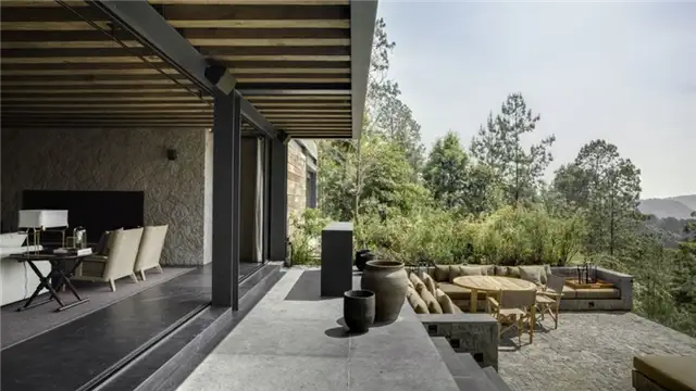 Патио дома El Mirador - CC Arquitectos - открытое пространство