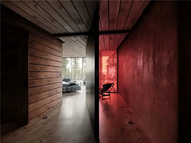 Lookout House - Faulkner Architects - перегородка