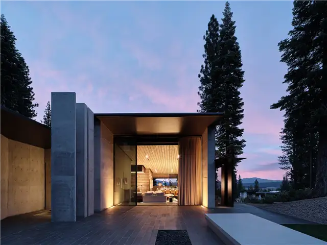 Lookout House - Faulkner Architects - патио