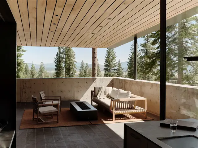 Lookout House - Faulkner Architects - балкон-патио