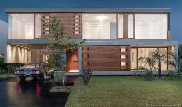 CL-76 House Concrete Agentina - El Aleph Arquitectura + Fritz + Fritz Arquitectos - гараж