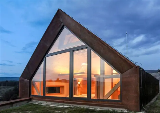 Lodge in a Glade Romania BLIPSZ - фрма из кортеновской стали