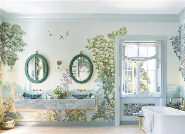 Фантастический декор ванной комнаты в Сан-Франциско от ANH Interiors