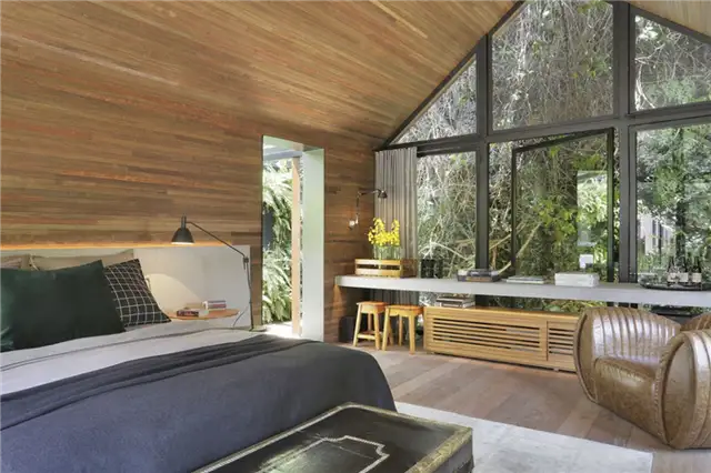 Крошечный домик Brazil Cabanas от Duda Porto Arquitetura - спальная зона