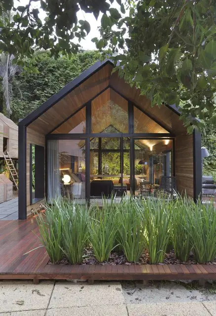 Крошечный дом Brazil Cabanas от Duda Porto Arquitetura - палуба