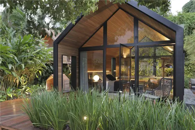 Бразилия Cabanas Tiny House by Duda Porto Arquitetura детская зона напольная кровать